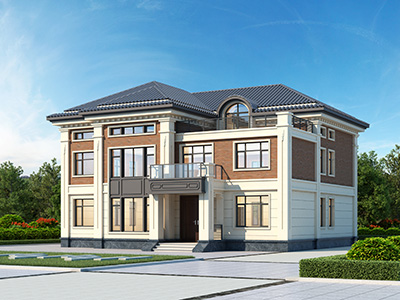 二层房屋设计图图纸之家BZ2672-新中式风格
